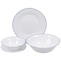 Set de farfurii Maestro Blue Line Set de farfurii / 