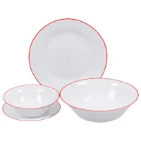 Set de farfurii Maestro Red Line Set de farfurii / 
