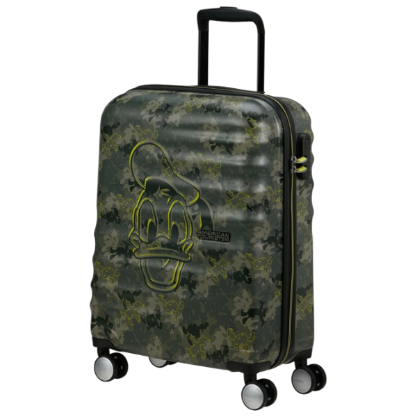 Valiză American Tourister Wavebreaker Disney 36l/ Green Camo photo 2 Valiză American Tourister Wavebreaker Disney 36l/ Green Camo photo 2