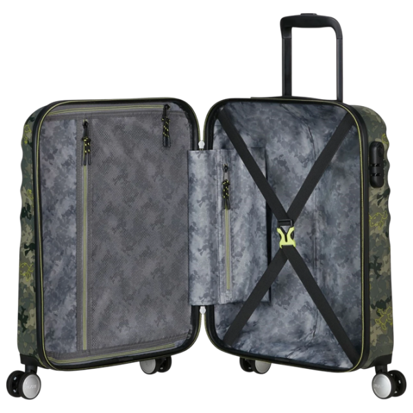 Valiză American Tourister Wavebreaker Disney 36l/ Green Camo photo 4 Valiză American Tourister Wavebreaker Disney 36l/ Green Camo photo 4