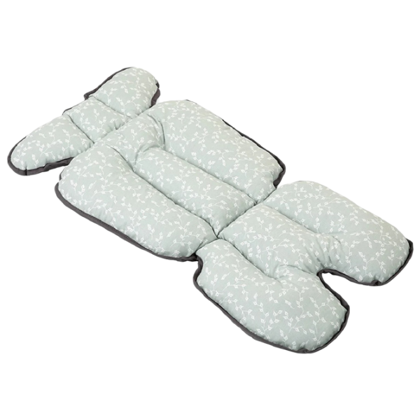 Salteluța pentru cărucior BabyJem 507  Bumbac, Silicon / Flori / Green photo 1 Salteluța pentru cărucior BabyJem 507  Bumbac, Silicon / Flori / Green photo 1