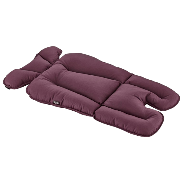 Матрасик для коляски BabyJem 507  Хлопок, Силикон / Цветы / Розовый photo 2