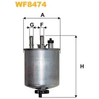 Топливный фильтр Wix Filters WX-WF8474 10 мм photo 2