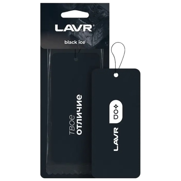 Ароматизатор для авто LAVR LVR-Ln1770 Черный лед / / на зеркале photo 1