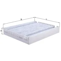 Фильтр салона Mahle LAK 1151/S 