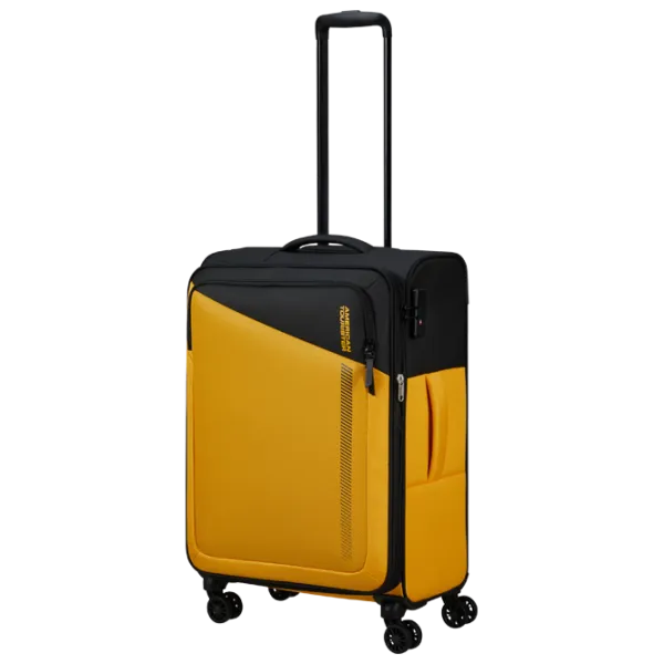 Valiză American Tourister Daring Dash 61l/ Black Yellow photo 3 Valiză American Tourister Daring Dash 61l/ Black Yellow photo 3