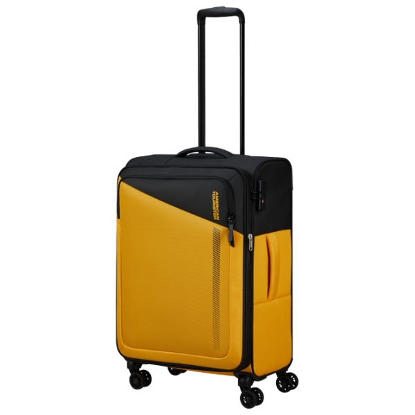 Valiză American Tourister Daring Dash 61l/ Black Yellow photo 3 Valiză American Tourister Daring Dash 61l/ Black Yellow photo 3