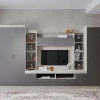 Living ML-Mobila МЛ - 2 (3100) Liniară / Stejar Craft Alb photo 2