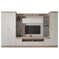 Гостиная ML-Mobila МЛ - 2 (3100) Линейная / Дуб Крафт Белый 