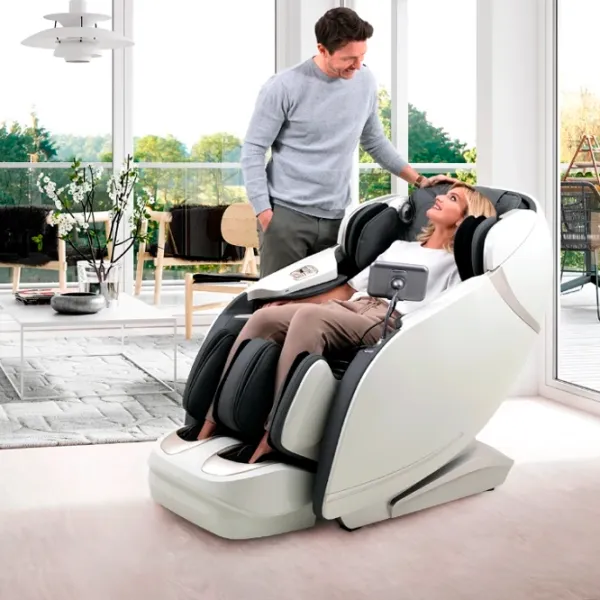 Scaun de masaj Casada Skyliner II White photo 6