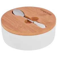 Vas pentru zahăr Konighoffer Ceramic White / Porțelan