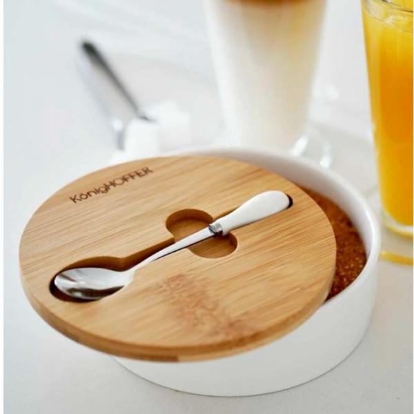 Сахарница Konighoffer Ceramic Белый / Фарфор  photo 4
