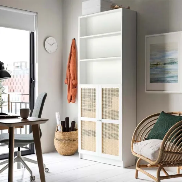 Etajeră Ikea Billy/Hogadal White / MDF photo 3
