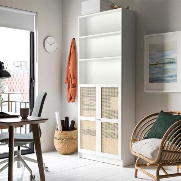 Etajeră Ikea Billy/Hogadal White / MDF photo 3