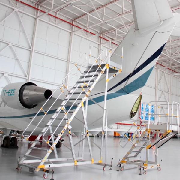 Мобильная лестница с платформой Cagsan RD0012-2,5 1x9 150 кг photo 2 Мобильная лестница с платформой Cagsan RD0012-2,5 1x9 150 кг photo 2