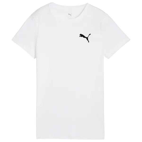 Футболка для женщин Puma Ess Logo Tee 100% хлопок / Белый photo 1