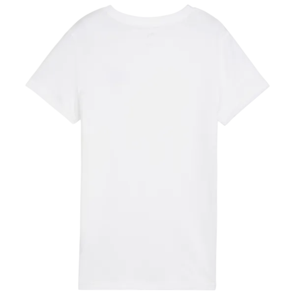 Футболка для женщин Puma Ess Logo Tee 100% хлопок / Белый photo 2