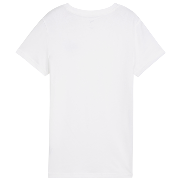 Футболка для женщин Puma Ess Logo Tee 100% хлопок / Белый photo 2