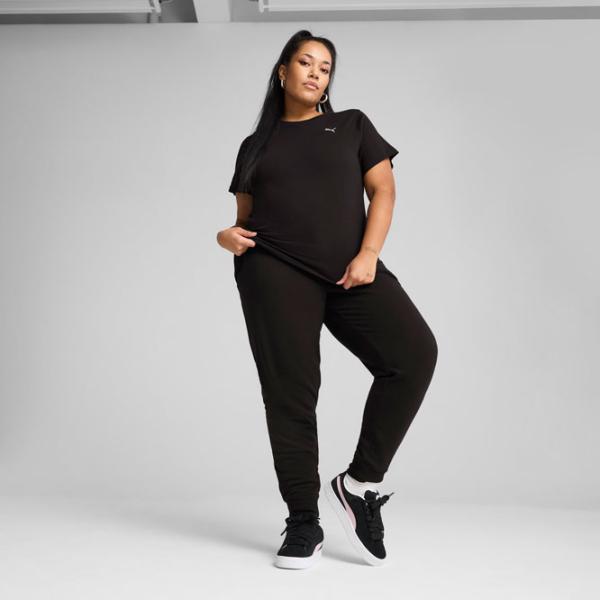 Футболка для женщин Puma Ess Logo Tee 100% хлопок / Черный photo 4 Футболка для женщин Puma Ess Logo Tee 100% хлопок / Черный photo 4