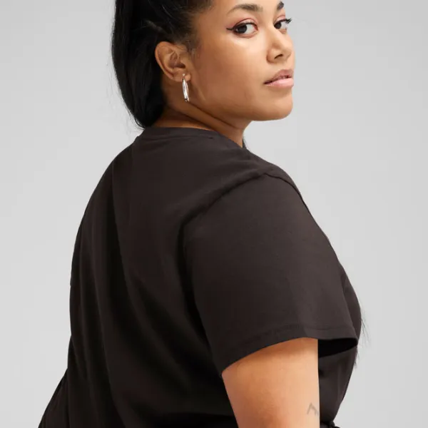 Футболка для женщин Puma Ess Logo Tee 100% хлопок / Черный photo 5 Футболка для женщин Puma Ess Logo Tee 100% хлопок / Черный photo 5