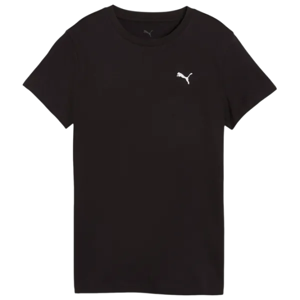 Tricou pentru femei Puma Ess Logo Tee 100% bumbac / Black photo 1