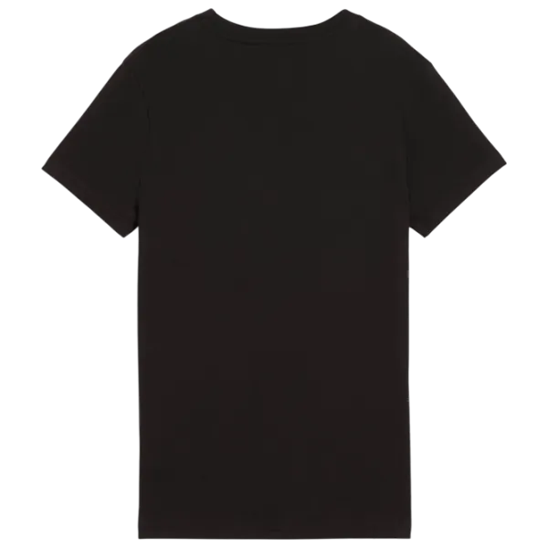 Tricou pentru femei Puma Ess Logo Tee 100% bumbac / Black photo 2