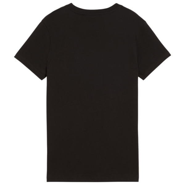 Tricou pentru femei Puma Ess Logo Tee 100% bumbac / Black photo 2