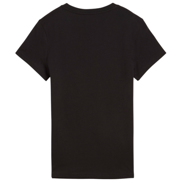 Tricou pentru femei Puma Ess No. 1 Logo Tee 100% bumbac / Black photo 2