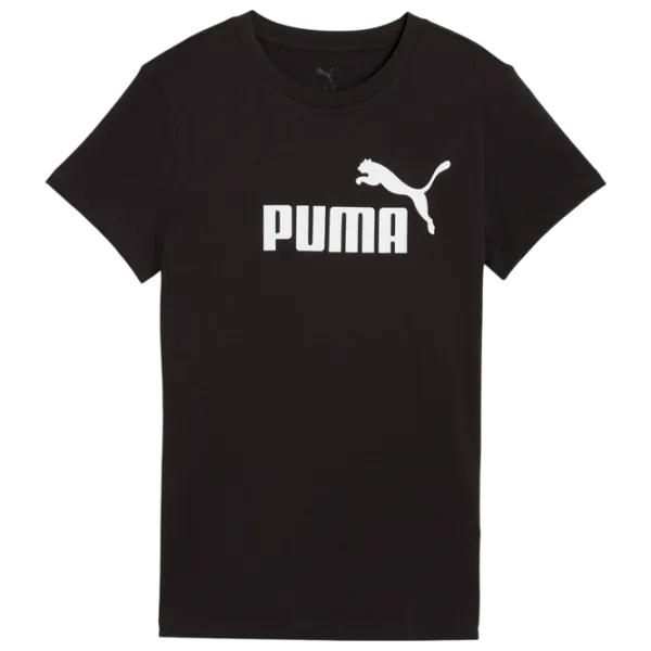 Tricou pentru femei Puma Ess No. 1 Logo Tee 100% bumbac / Black photo 1