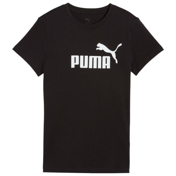 Tricou pentru femei Puma Ess No. 1 Logo Tee 100% bumbac / Black photo 1