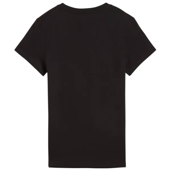 Tricou pentru femei Puma Ess No. 1 Logo Tee 100% bumbac / Black photo 2