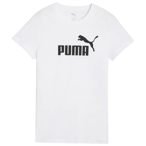 Tricou pentru femei Puma Ess No. 1 Logo Tee 100% bumbac / White photo 1