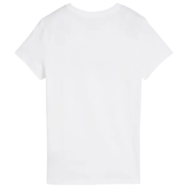 Tricou pentru femei Puma Ess No. 1 Logo Tee 100% bumbac / White photo 2