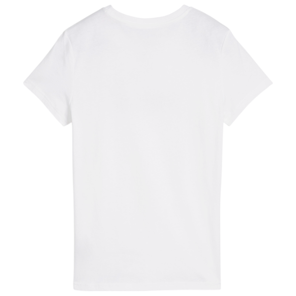Tricou pentru femei Puma Ess No. 1 Logo Tee 100% bumbac / White photo 2