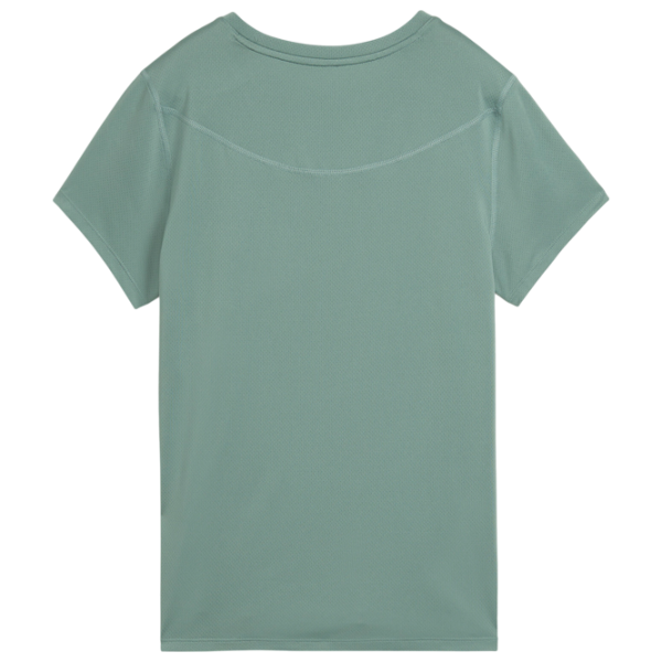 Tricou pentru femei Puma W Run Graphic Mesh Tee  94% poliester, 6% elastan / Green photo 2 Tricou pentru femei Puma W Run Graphic Mesh Tee  94% poliester, 6% elastan / Green photo 2