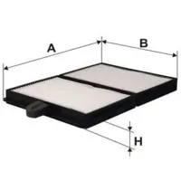 Фильтр салона Wix WX-WP9204 