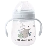 Бутылочка с соломинкой KikkaBoo Savanna 0.24л 6 месяцев / Полипропилен / Синий
