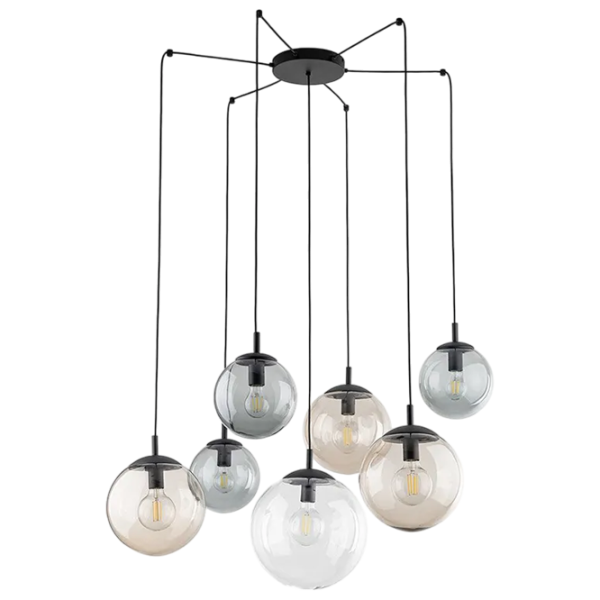 Lustră TK Lighting ESME  15 W / 7 socluri - E27 photo 1 Lustră TK Lighting ESME  15 W / 7 socluri - E27 photo 1