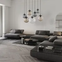 Люстра TK Lighting ESME 15 Вт / 7 цоколя - E27 photo 4