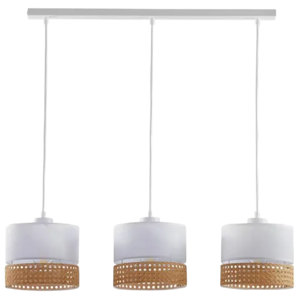 Lustră TK Lighting PAGLIA 15 W / 3 socluri - E27 photo 1 Lustră TK Lighting PAGLIA 15 W / 3 socluri - E27 photo 1