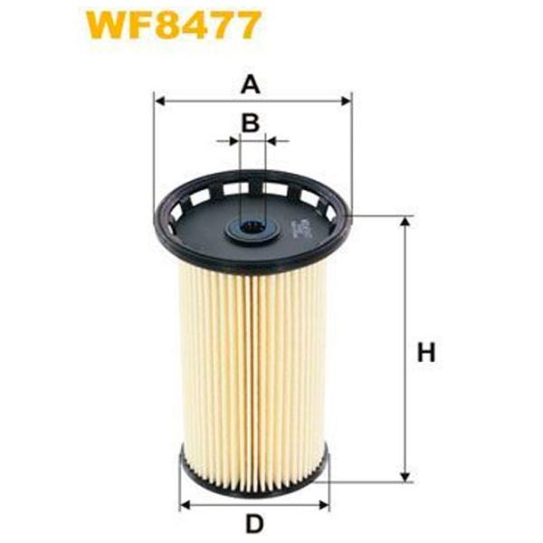 Топливный фильтр Wix Filters WF8477 93 мм photo 2 Топливный фильтр Wix Filters WF8477 93 мм photo 2