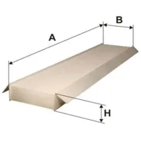 Фильтр салона Wix WX-WP9162 