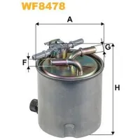 Топливный фильтр Wix Filters WX-WF8478 98 мм photo 2