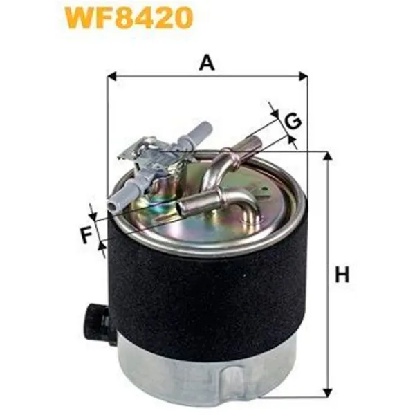 Filtru combustibil Wix Filters WX-WF8420 98 mm photo 2