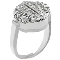 Кольцо с часами для женщин BERNEY 2037 Кварцевый / 16 мм