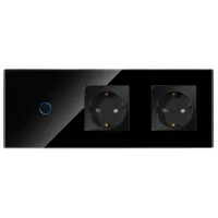 Întrerupător Caligate G228.101N&2M1F-BK 50 Hz / 