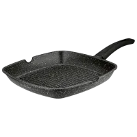 Сковорода Starke Pro Chelsea Tigaie-grill / 28 см / Черный