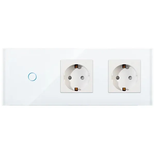 Выключатель Caligate G228.101N&2M1F-WT 50 Гц /  photo 1 Выключатель Caligate G228.101N&2M1F-WT 50 Гц /  photo 1