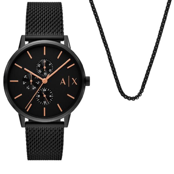 Наручные часы для мужчин Armani Exchange AX7162SET Кварцевый / 42 мм photo 1 Наручные часы для мужчин Armani Exchange AX7162SET Кварцевый / 42 мм photo 1