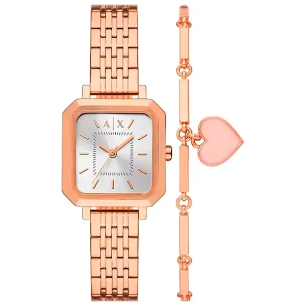 Ceas de mână pentru femei Armani Exchange AX7164SET Cuarț / 27 mm photo 1
